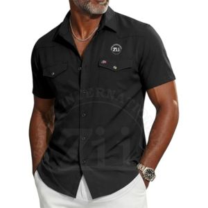 Ropa de Seguridad, Camisas de Soldadura Resistentes al Fuego, Camisa Ignífuga, Ropa de Trabajo Resistente al Fuego, Camisa Nomex, Ropa FR, Camisa de Seguridad - Product Image 6