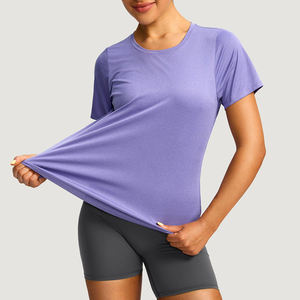 Camiseta de Mujer de Alta Calidad 2026 con Etiqueta Personalizada, Camiseta Extra Grande para Mujer, Material de Algodón Grueso, Servicio OEM Personalizado - Product Image 2