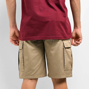 Pantalones Cortos Cargo para Hombre, de Algodón, Transpirables, Antiarrugas, 340 GSM, con 4 Bolsillos, Estilo Urbano - Product Image 5