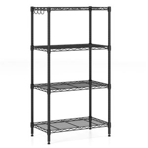 Scaffalatura Metallica a 4 Ripiani per Carichi Pesanti, Capacità 600 Libbre, con Kit Anti-Ribaltamento per Garage e Cucina - Product Image 2