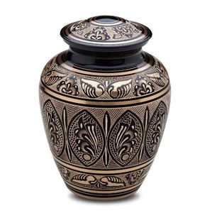 Urn Painted Style Adult Pet Brass and Funeral Box Keepsake Urns Casket Funerary Urn Ossuary Cinerary Human <b>Memorial</b> - Product Image 2