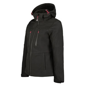 Women Softshell <b>Jacket</b> Waterproof Windproof Comfortable Outdoor Wear <b>Fleece</b> <b>Lined</b> Breathable Outdoor Women Softshell <b>Jacket</b> - Product Image 4