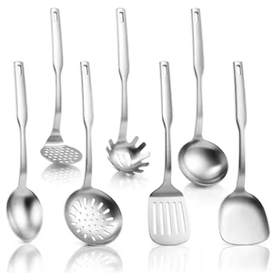 Juego de Utensilios de Cocina de Acero Inoxidable Duradero, Herramientas de Cocina con Diseño Único y la Mejor Calidad, Producto en Oferta - Product Image 3