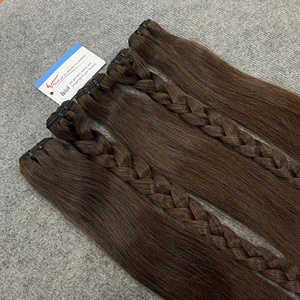 Extensiones de Cabello Humano Natural Liso, Listas para Enviar, Cabello Virgen Premium para Uso Diario, Pelucas Personalizadas y de Salón - Product Image 5