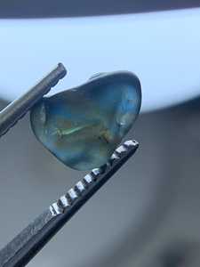 Saphir vert turquoise naturel brut, qualité facettée, pierre précieuse brute pour la fabrication de bijoux, vente en gros - Product Image 2