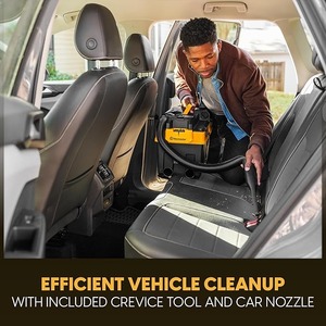 Aspirateur professionnel sans fil 4 gallons 24V MAX pour atelier, humide/sec, avec batterie 4.0Ah - Product Image 5