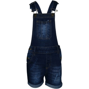 Peto Corto de Mezclilla para Niñas, Moda Juvenil, Alta Calidad, Transpirable, 100% Algodón, Ropa Casual Urbana para Niñas, Logotipo Personalizado - Product Image 6