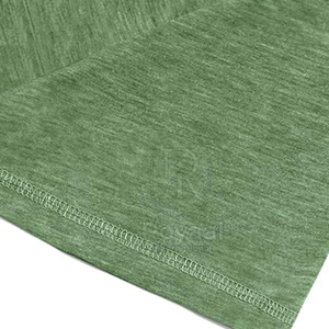 T-shirt pour homme avec logo personnalisé imprimé, 100% coton, col rond, coupe ample, service OEM personnalisé, couleur unie. - Product Image 6