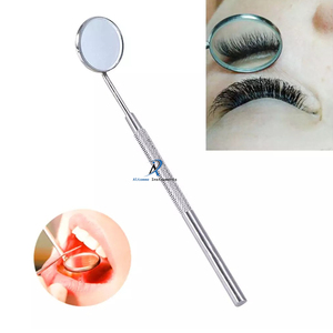 กระจกตรวจฟันมืออาชีพ สแตนเลสสตีล ป้องกันฝ้า ผิวสะท้อนแสง สำหรับตรวจช่องปาก เครื่องมือวินิจฉัย - Product Image 3