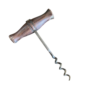 Sacacorchos Vintage Forjado a Mano, Abridor de Botellas de Vino con Mango en T de Hierro Forjado, Abridor de Vino Manual Antiguo Medieval de Hierro Fundido Resistente - Product Image 4