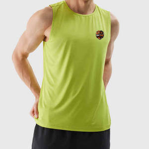 Camiseta sin mangas informal para hombre, ligera, de secado rápido, transpirable, diseñada para la comodidad diaria, tela suave, ajuste relajado, apariencia moderna - Product Image 4