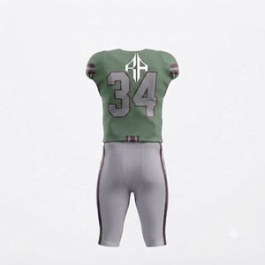 Uniforme de Fútbol Americano Premium para Hombre, Jersey sin Mangas con Cuello en V, Sublimado, Impreso, 100% Poliéster, Material de Alta Calidad - Product Image 3