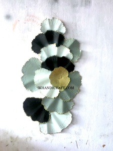 Decoración de pared decorativa de Metal personalizada más vendida, arte de pared moderno, Panel de cristal colgante para decoración del hogar, sala de estar - Product Image 6