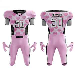 Uniforme de football américain pour adultes, ensemble complet de maillot et de pantalon de football conçu pour un confort et une mobilité maximum - Product Image 4