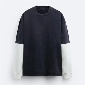 เสื้อยืดแขนสั้นผู้ชายรุ่นใหม่ล่าสุด คุณภาพสูง ผ้าฝ้าย 100% เนื้อหนา คอกลม ทรงโอเวอร์ไซส์ แห้งเร็ว พิมพ์ลายดิจิตอล - Product Image 1