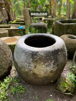 Cuenca de piedra caliza antigua de Indonesia