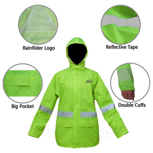 Outdoor <b>Men</b> <b>Rain</b> <b>Jackets</b> Waterproof Wind Resistant <b>Lightweight</b> Breathable Hiking Fishing Travel Adventure Gear - Product Image 5