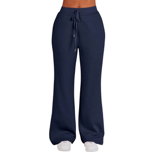 Ensemble de survêtement décontracté 2 pièces pour femme - Veste zippée à col montant et pantalon ample - Collection Hiver - Product Image 4