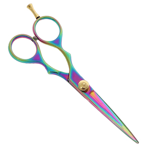 Ciseaux de coiffure professionnels de qualité supérieure de 5,5 pouces, ciseaux de coupe aiguisés pour cheveux, ciseaux de coupe en acier inoxydable - Product Image 6