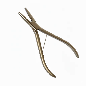 Outils pour extensions capillaires pré-collées, pinces à cheveux colorées sur mesure, micro-anneaux, prix de gros usine, usage professionnel en salon - Product Image 2