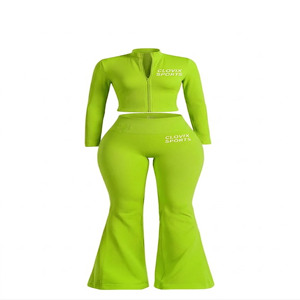 Ensemble de survêtement oversize pour femmes Clovix Sports, vêtements décontractés tendance, coupe ample, sweat-shirt et pantalon, fournisseur de logo personnalisé - Product Image 1