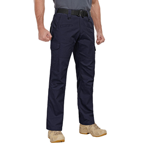 Pantalon de randonnée pour hommes, léger, imperméable, à séchage rapide, pour la pêche en montagne, avec 5 poches zippées - Product Image 1
