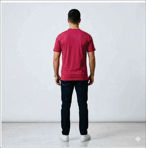 เสื้อยืดคอกลมแขนยาวผู้ชายคุณภาพสูง ผ้าฝ้าย 100% เรียบง่าย แฟชั่น ระบายอากาศได้ดี - Product Image 6