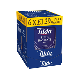 Arroz Basmati Puro Tilda, Selección de Grano Largo Naturalmente Aromático para Comidas Diarias Familiares y Recetas Especiales - Product Image 3