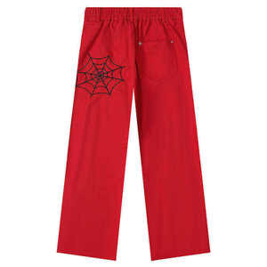 Pantalon cargo en jean mi-lourd délavé, respirant, écologique, grande taille pour femme, style vintage, polyester/coton – Meilleur prix, haute qualité - Product Image 4
