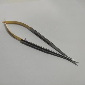 Tijeras de Microcirugía Dental, Tijeras Manuales con Resorte de 15 cm, Acero Inoxidable de Grado Médico de Alta Calidad, Agarre Ergonómico - Product Image 4