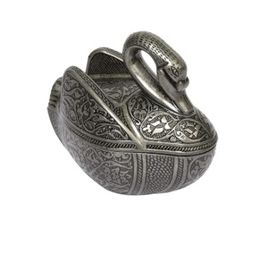 Bol décoratif rond en laiton massif, style antique, pour fruits et chocolats, avec support, élégant, pour la cuisine, très demandé. - Product Image 6