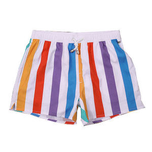 Pantalones Cortos de Playa de Verano, 100% Algodón Ecológico, para Hombre y Niños, Talla Grande, Sólidos, Transpirables - Product Image 3