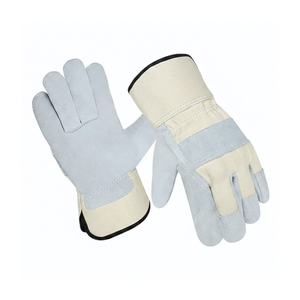 OEM leather welding gloves Heat resistant cowhide gloves Construction working gloves Adults welding gloves - Product Image 2