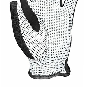 Gants d'équitation MH Premium à doigts entiers en cuir véritable, confortables, respirants, pour l'extérieur, personnalisables - Product Image 4