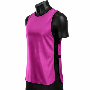 Chaleco Deportivo Morado sin Mangas, Cuello Redondo, Transpirable, de Poliéster, Unisex, para Adultos, para Todas las Temporadas - Product Image 5