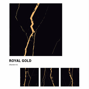 Carreaux de porcelaine modernes à haute brillance, dos renforcé, 60x60cm (600x600mm, 24x24), pour sol et mur. - Product Image 1