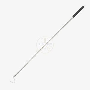 Mini Gancho Plegable para Serpientes, Herramienta Telescópica de Acero Inoxidable para Manipulación de Reptiles, de 20cm a 90cm, Portátil, Negro - Product Image 1