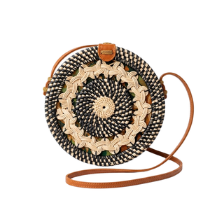 Sac en rotin 2026 très demandé, vente en gros, sacs en rotin faits à la main pour femmes, sac en rotin tressé, usine du Vietnam, prix abordables, OEM - Product Image 1