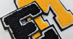 Custom Chenille Patch for Jackets, Hoodies and Team Apparel, High Quality <b>Yarn</b> Embroidery with OEM Factory Production - Product Image 3