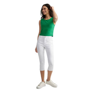 Top Corto Verde de Moda para Mujer 2026, Camiseta sin Mangas de Algodón Suave, Ideal para Ropa Urbana y Casual - Product Image 5