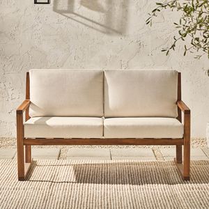 Mobili moderni da giardino moderni in legno massello con doghe in legno massello contemporaneo - Product Image 4