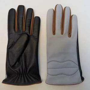 Gants en cuir d'hiver très demandés, gants en cuir d'agneau véritable doux pour la vie quotidienne, offre d'usine à prix avantageux - Product Image 2