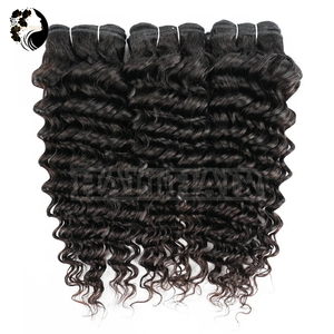 Máquina de extensiones de cabello humano Remy 100% vietnamita, trama doble, Super doble dibujado, onda profunda, brillo Natural, sin enredos, todo el cabello - Product Image 6