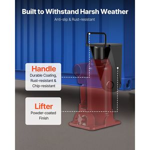 Sollevatore a U per container, resistente, con impugnatura, per stoccaggio e livellamento, resistente a sole e pioggia, 1 pezzo - Product Image 4