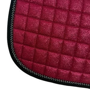 Almohadilla de Silla de Montar de Poliéster Premium con Brillo, Logotipo Personalizado, Multicolor, Amortiguadora de Impactos para Equinos - Product Image 3