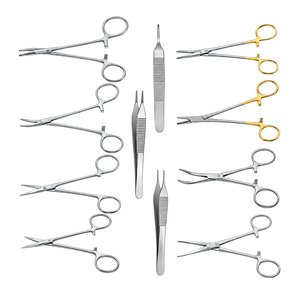 Kit d'instruments chirurgicaux d'urologie en acier inoxydable de 11 pièces pour vasectomie manuelle et méthotomie, pour interventions chirurgicales ORL - Product Image 3