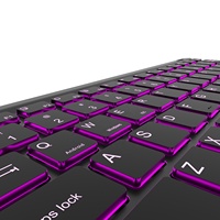 Clavier sans fil i12 LED, lumineux, pour tablette, PC, téléphone portable, Android iOS, windows 10