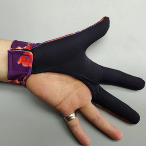 Guante de billar para hombre, tejido de malla ligero de secado rápido, accesorio deportivo de tres dedos para entrenamiento y competición - Product Image 6