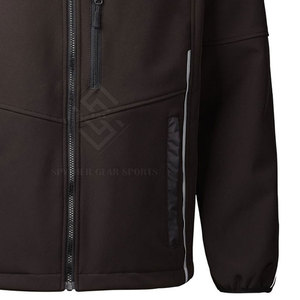 Concevez votre propre veste d'hiver softshell respirante et écologique, personnalisable en couleurs et tailles, prix de gros, vente chaude - Product Image 6