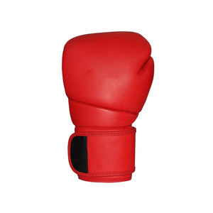 New Arrival High Quality Boxing Gloves Leather Cowhide Customized Logo Sparring Breathable <b>Hook</b> Loop Closure Outdoor Training - Product Image 5